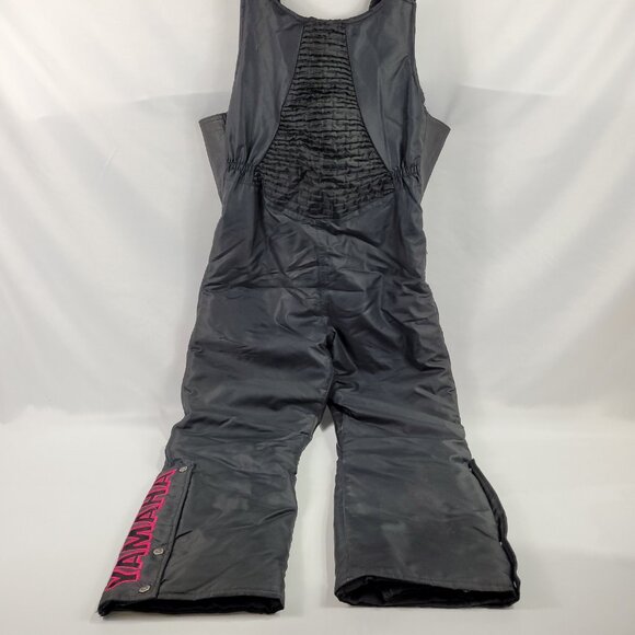 Yamaha Vintage Snowmobile Skidoo Pants Bibs Women's size 2 - Picture 2 of 6